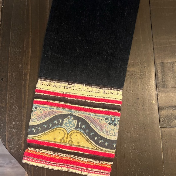 Anthropologie Pilcro and the Letterpress I Embroidered Design Hem Jean 28 - Picture 11 of 11